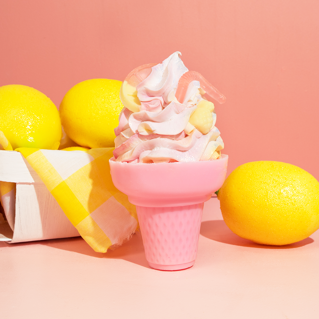 Tropical Lemonade Ice Cream Cone Soap Treat