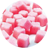 Розовый сахар